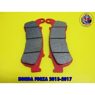 ผ้าดิสเบรคหน้า (เนื้อเซรามิค) FORZA (เก่า) 2013-2017 FRONT DISC BRAKE PADS (CERAMIC TEXTURE)