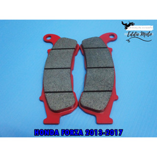 HONDA FORZA (เก่า) year 2013-2017 FRONT DISC BRAKE PADS (CERAMIC TEXTURE)  // ผ้าดิสเบรคหน้า (เนื้อเซรามิค)