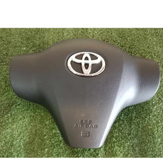 ไดร์เวอร์สีดําถุงอากาศพวงมาลัยพวงมาลัย TOYOTA VIOS NCP93 2008-2012 ฝาครอบพวงมาลัยถุงลมนิรภัยสีดำ Toyota vios 2008-2010