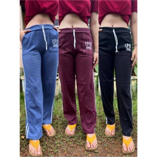 กางเกงขายาว ใส่สบายผ้ายืดนุ่ม