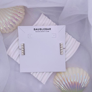 ต่างหูหนีบ ear cuff สีเงิน แบรนด์ BAUBLEBAR (พร้อมส่ง)