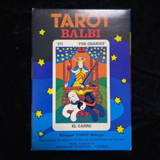 Tarot_raredecks- Tarot Balbi Set- Domenico Balbi, Fournier 1976. Rare, New, In Seal