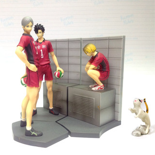 Banpresto : Ichiban Kuji Haikyuu!! - set of 3 (Nekoma High) - Shin Gomisuteba no Kessen! - งานแท้ มือสอง