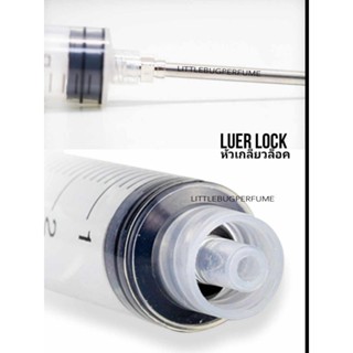 อุปกรณ์สำหรับดูดน้ำหอม ไซริงค์ รุ่นหัวเกลียวล็อค ขนาด 30ML รุ่น LUERLOCK