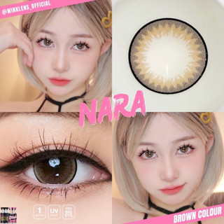 ✨ค่าสายตา 0.00 ถึง -10.00✨Nara eff.18 ตาโต (wink wow)เลนส์กรองแสง กันยูวี