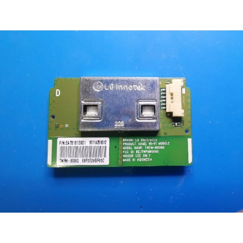 ตัวรับสัญญาณไวไฟทีวีแอลจี LG Wi-Fi Module TWFM-B006D (EAT61813901) ใช้ได้หลายรุ่น 49LF590T, 42LA6200