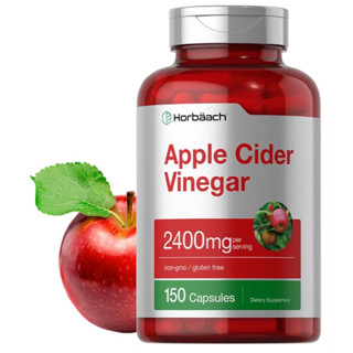 Apple Cider Vinegar 2,400 mg. | Horbaach | 150 แคปซูล | แอปเปิ้ลไซเดอร์ เข้มข้น!! 🍎