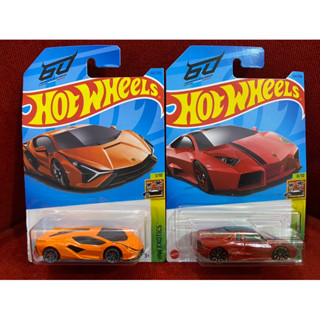 🔥Hot Wheels🔥LAMBORGHINI SIAN FKP 37, REVENTON รถแลมโบกินี่ 👍สินค้าของแท้ 💯%