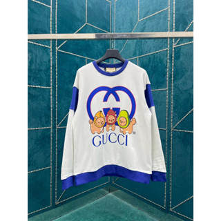 เสื้อยืด GUCCI 23SS 1:1 รูปถ่ายตัวจริง คุณภาพสูงสุด จัดส่งฟรี เกรด original แท้ 99%