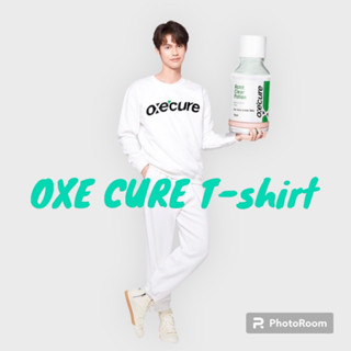 เสื้อแขนยาว Oxecure สีขาว ขนาด Free Size 1ตัว ปลายแขนจั๊ม