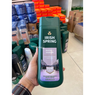 Irish Spring Sage and Cedar Body Wash for Men 591 ml.