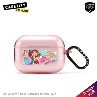 [พร้อมส่ง] CASETiFY - Ariel Stickermania เคสสำหรับ AirPods Pro 1 &amp; Pro 2 [ผ่อน0% ส่งฟรี มีของแถม]