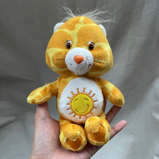 ตุ๊กตา Carebear funshine bear ลายยีราฟ น่ารัก ก้นถ่วง🖤ใจจางป้ายจาง🍿