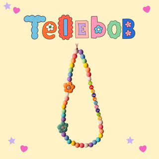 telebob ‼️ใส่ชื่อได้‼️💌✨🛼สายคล้องมือถือ,สายคล้องโทรศัพท์,ที่ห้อยโทรศัพท์,สายคล้องโทรศัพท์ใส่ชื่อได้พวงกุญแจ,ฟีโม่