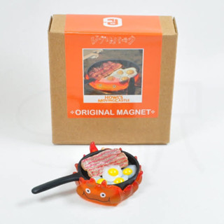 Studio Ghibli Park Exclusive Original Food Magnet [Howls Moving Castle] - Bacon Eg