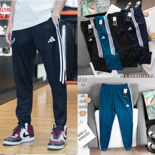 พรี 4 วัน 🎬 Sale‼️ Adidas จาก 1990฿ กางเกงวอร์มจ็อกเกอร์ ขาจั้ม joggers pants สำหรับใส่ลำลอง เดินป่า หรือออกกำลังกาย