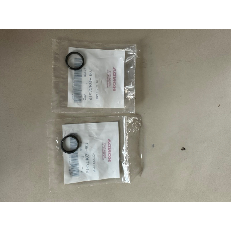 แหวนลูกสูบโช้คเวฟ125S/R/X/บังลม/Sonic🔹/เวฟ100S/แท้ศูนย์(2ตัวชิ้น) 51437-KGH-901