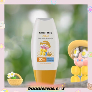 [พรีออเดอร์] Mistine Aqua base ultra protection x pino jelly สูตร Clear&amp;Hydrating