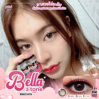 💥ค่าสายตา 0.00 ถึง -4.00 💥Bella 3tone eff.18✨Wink Wow✨