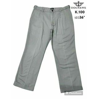 DOCKERS แท้ เอว36"กางเกงเวสป้อยส์ชาย