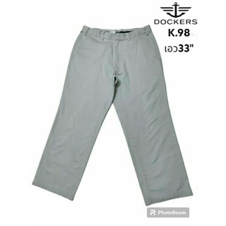 DOCKERS แท้ เอว33"กางเกงเวสป้อยส์ชาย