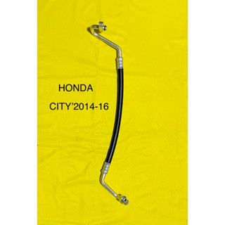 ท่อแอร์ HONDA CITY’ปี14-16 คอม-แผงร้อน สายกลาง ฮอนด้า ซิตี้ปี 2014-16