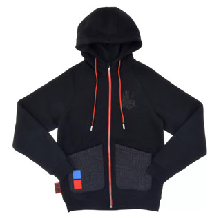 [ส่งตรงจากญี่ปุ่น] เสื้อกันหนาว มีฮู้ด ลายการ์ตูนดิสนีย์ Star Wars Darth Vader สีดํา ไซซ์ L Darth Vader ญี่ปุ่น ใหม่