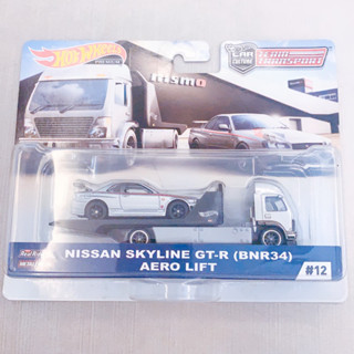 พร้อมส่ง Hot wheels Nissan R34 AERO LIFT