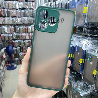 📮พร้อมส่ง เคสTPUขอบสีหลังด้าน กันกล้อง  Realme C53/C51(ตรงรุ่น)