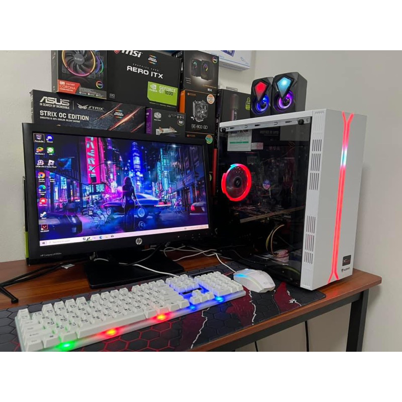 i5 Gen6 / rx570 4gb พร้อมจอ20 นิ้ว