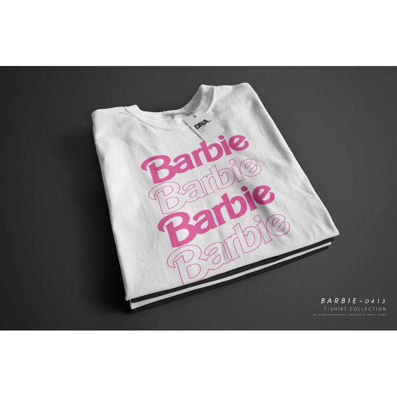 Style เสื้อยืดOversize Barbie”พร้อมส่ง” ผ้าคอตตอน อก42-44”