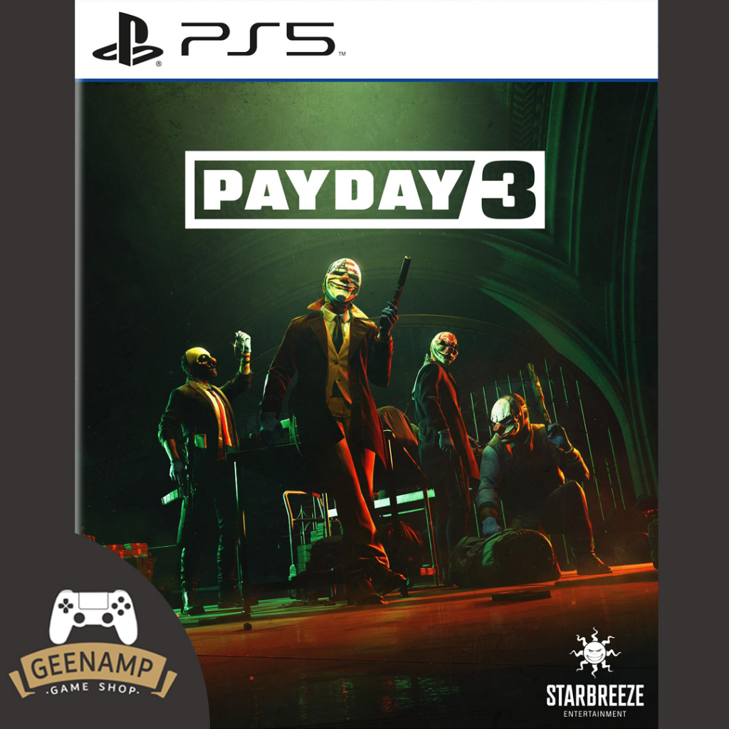 (คูปองShopeeลด15%) PS5 [มือ1] Payday 3 : Day One Edition (R3/ASIA)(EN)(Online) # pay day Payday3 III