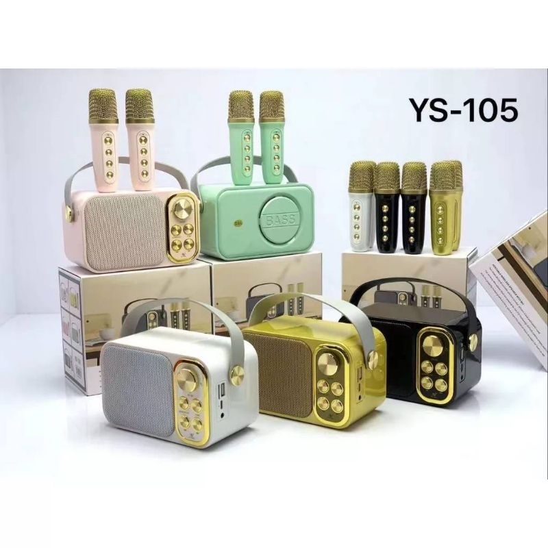 [พร้อมส่ง 25 สค.][ลด20โค้ดOPPsey]ลำโพงบลูทูธแบบพกพา รุ่นYS_105เชื่อมต่อแบบไร้สาย