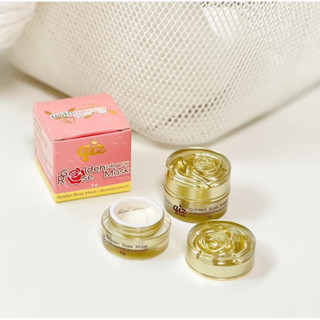 {ไลฟ์สด2ทุ่ม ลด50%} มาส์กดอกทอง Qiz Golden Roes Mask 5g.