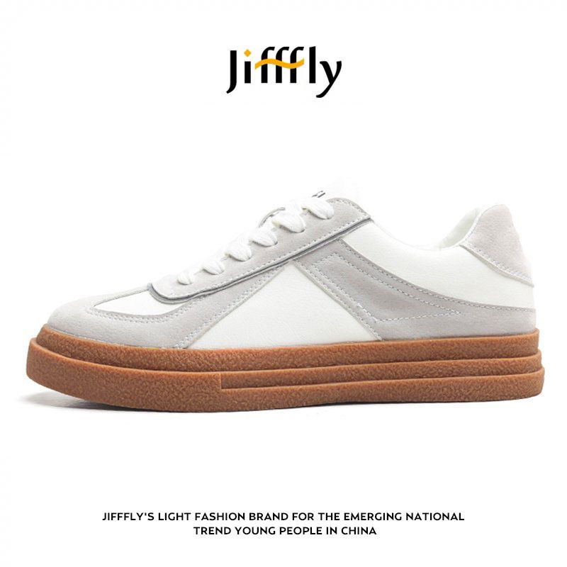 Jifffly รองเท้าผ้าใบ คุณภาพ พื้นอย่างดี (มีหลายสี) Unisex *อ่านรายละเอียดก่อนทำการสั่งซื้อ