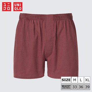 กางเกงบ๊อกเซอร์ Uniqlo Woven - Checked 18