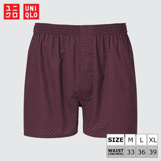 กางเกงบ๊อกเซอร์ Uniqlo Woven - Dots 19