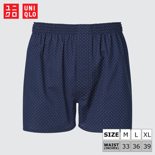 กางเกงบ๊อกเซอร์ Uniqlo Woven - Dots 91