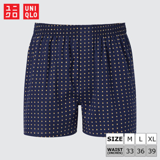 กางเกงบ๊อกเซอร์ Uniqlo Woven - Small Patterned 69