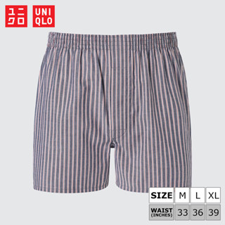 กางเกงบ๊อกเซอร์ Uniqlo Woven - Striped 17