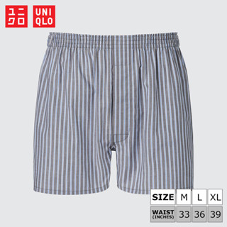 กางเกงบ๊อกเซอร์ Uniqlo Woven - Striped 66