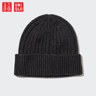 หมวกบีนนี่ Uniqlo HEATTECH - 08 Dark Gray