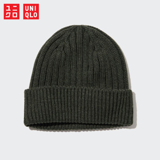 หมวกบีนนี่ Uniqlo HEATTECH - 56 Olive