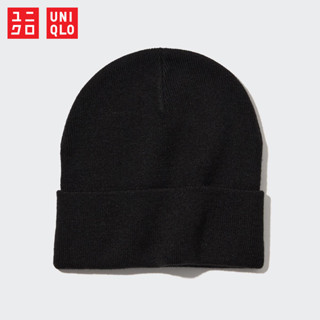 หมวกไหมพรม Uniqlo HEATTECH - 09 Black