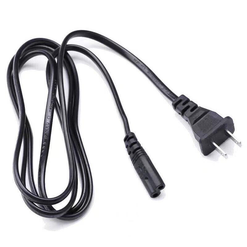 สาย AC Power 2 รู ความมยาว 1.8 เมตร สายไฟ AC Adapter สำหรับอะแดปเตอร์โน๊ตบุ๊ค AC POWER CABLE Male Fe