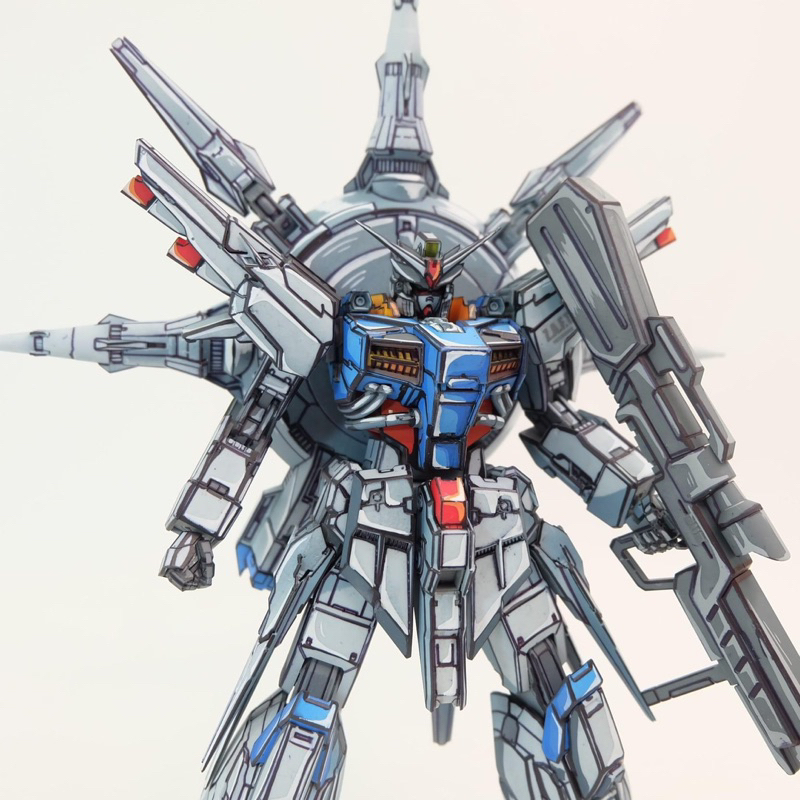 MG Providence Gundam repaint manga gundam seed
