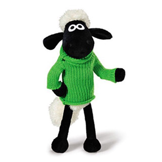 NICI (niki) Shaun The Sheep 25 cm Aardman Animations ตุ๊กตา แกะ ชอน เดอะ ชีพ ลิขสิทธิ์แท้ Rare!