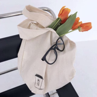 Foldable cloth bag กระเป๋าผ้าพับเก็บได้