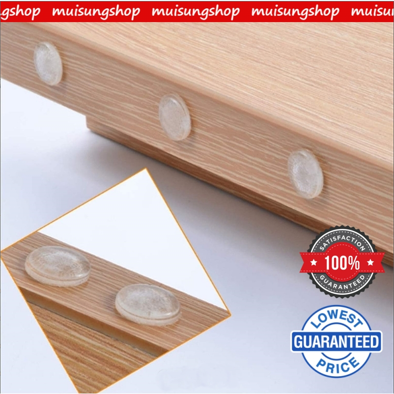 ปุ่มซิลิโคนกันกระแทก ปุ่มกันกระแทกเฟอร์นิเจอร์ มีกาวในตัว By MUISUNGSHOP