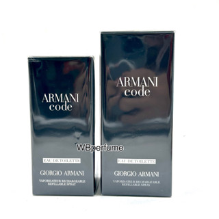 น้ำหอมแท้100% Armani Code Eau de Toilette For Men ขนาด 75 มล.